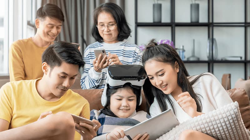 Internet FPT WiFi 6 tốc độ tới 1 Gbps, phủ sóng mạnh, đa thiết bị - giải pháp hoàn hảo cho gia đình hiện đại.