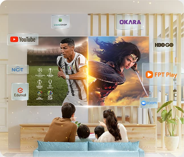 Điều khiển giải trí với FPT Smart Home